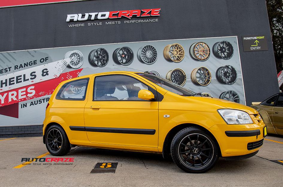 HYUNDAI GETZ HALO SATIN BLACK